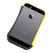 【iPhone5s/5 ケース】CLEAVE ALUMINUM BUMPER Aero European (Yellow/Black)