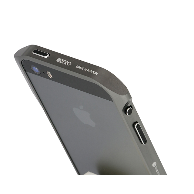【iPhone5s/5 ケース】CLEAVE PREMIUM ALUMINUM BUMPER ZERO (Premium Gray)サブ画像