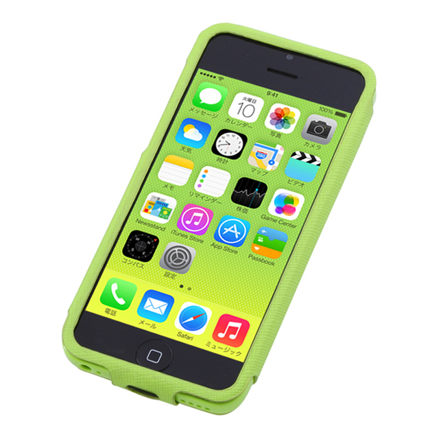 【iPhone5c ケース】Multi Function Design Case Melon Greenサブ画像