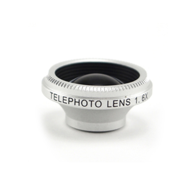 SCOOP LENS SYSTEM マグネットTYPE 1.6倍望遠レンズ SILVER