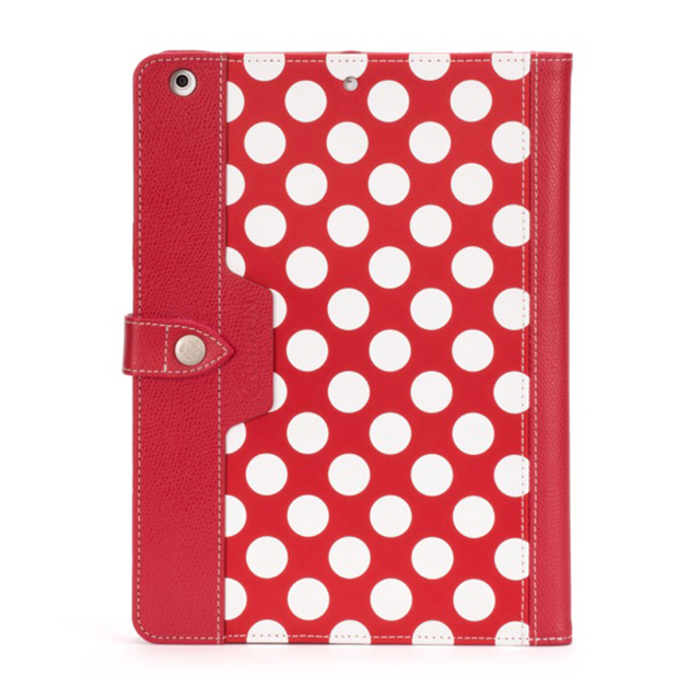 【iPad Air(第1世代) ケース】Back Bay Polka Folio Case Red/White/Pinkサブ画像