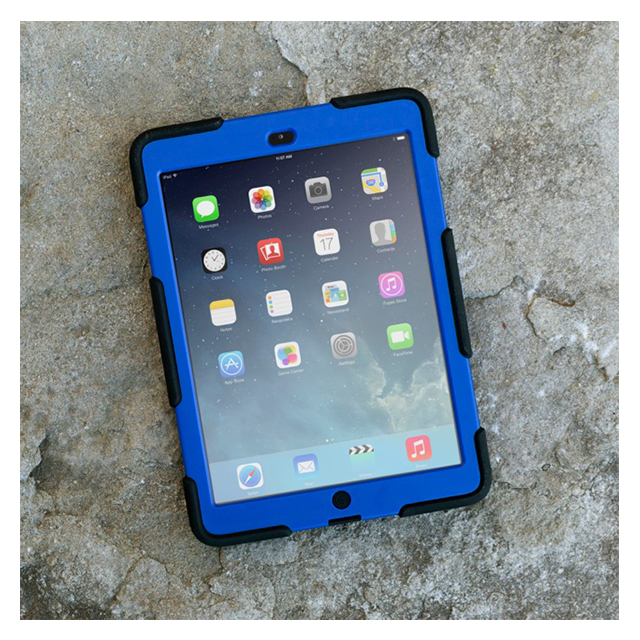 【iPad Air(第1世代) ケース】Survivor Case Black/Blueサブ画像