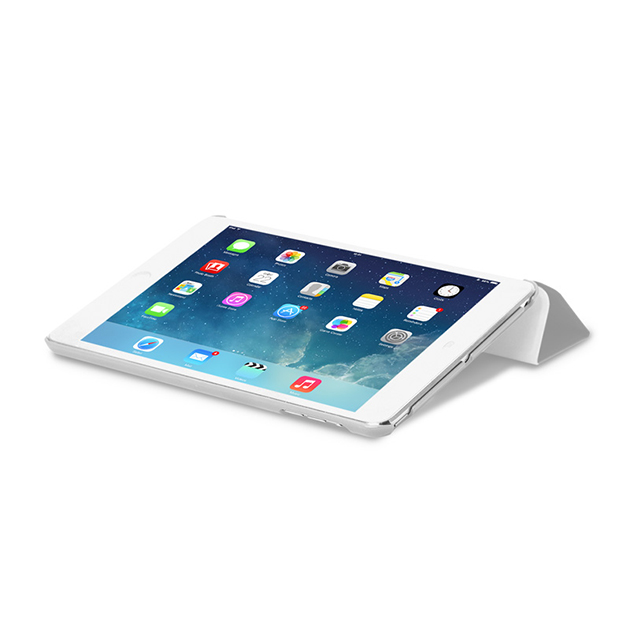 【iPad mini2/1 ケース】LeatherLook SHELL with Front cover for iPad mini チョコレートブラウンサブ画像