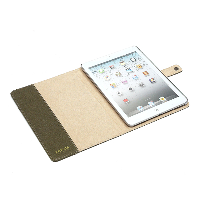 【iPad mini3/2/1 ケース】Cambridge Diary カーキgoods_nameサブ画像