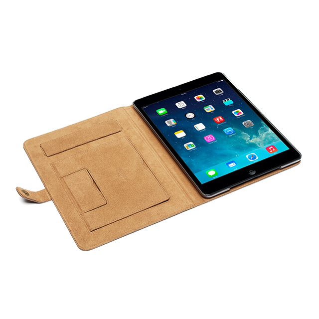 【iPad(9.7inch)(第5世代/第6世代)/iPad Air(第1世代) ケース】Prestige Retro Vintage Diary (ビンテージブラウン)サブ画像