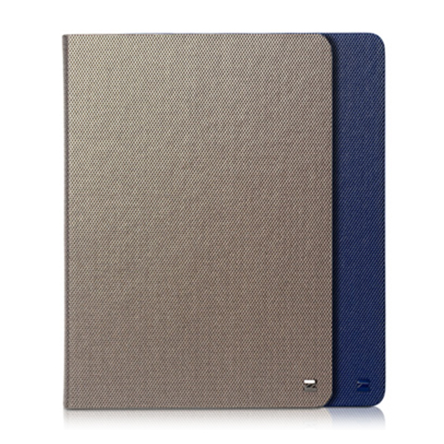 【iPad(9.7inch)(第5世代/第6世代)/iPad Air(第1世代) ケース】Masstige Metallic Diary (シルバー)サブ画像