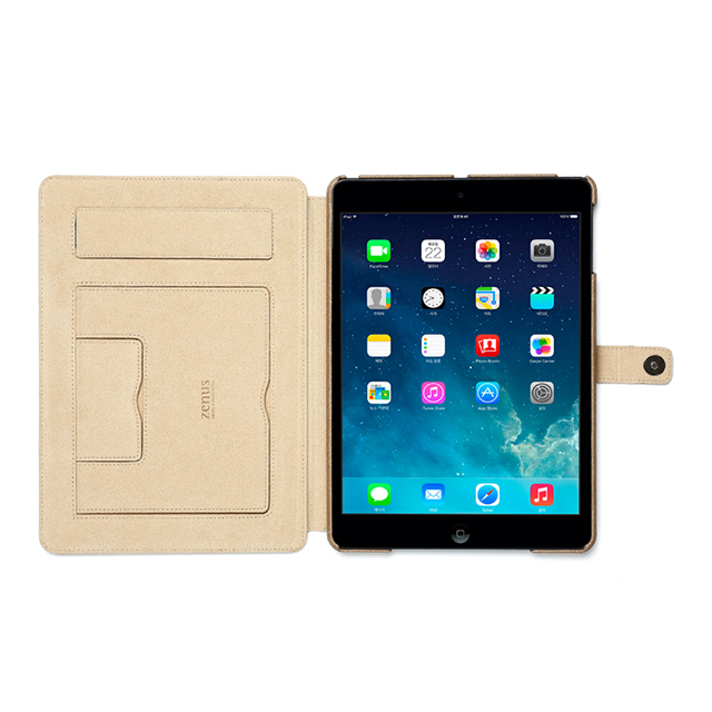 【iPad(9.7inch)(第5世代/第6世代)/iPad Air(第1世代) ケース】Masstige E-Note Diary (キャメル)goods_nameサブ画像