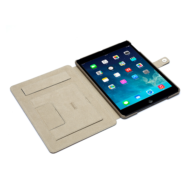 【iPad(9.7inch)(第5世代/第6世代)/iPad Air(第1世代) ケース】Masstige E-Note Diary (キャメル)サブ画像
