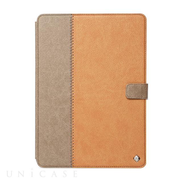 【iPad(9.7inch)(第5世代/第6世代)/iPad Air(第1世代) ケース】Masstige E-Note Diary (キャメル)