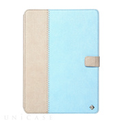 【iPad(9.7inch)(第5世代/第6世代)/iPad Air(第1世代) ケース】Masstige E-Note Diary (ブルー)