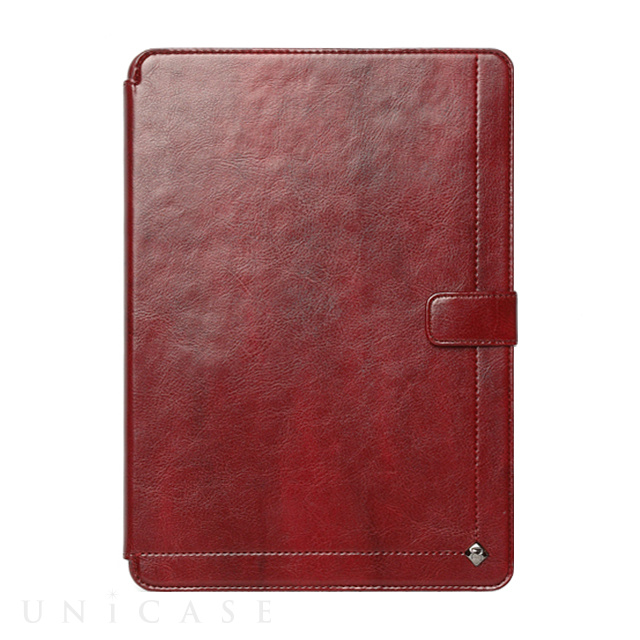 【iPad(9.7inch)(第5世代/第6世代)/iPad Air(第1世代) ケース】Masstige Neo Classic Diary (ワインレッド)