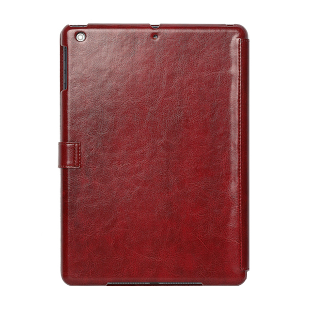 【iPad(9.7inch)(第5世代/第6世代)/iPad Air(第1世代) ケース】Masstige Neo Classic Diary (ワインレッド)サブ画像