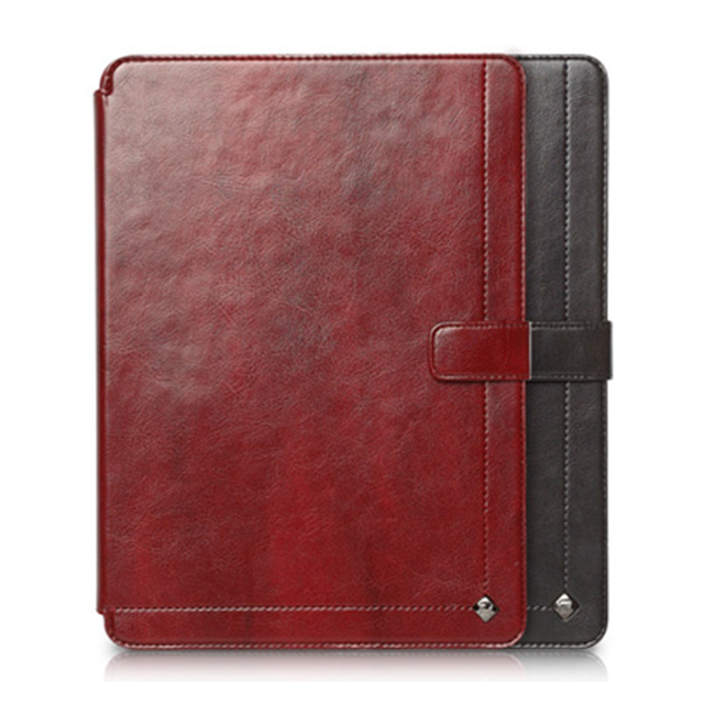 【iPad(9.7inch)(第5世代/第6世代)/iPad Air(第1世代) ケース】Masstige Neo Classic Diary (ダークグレー)サブ画像