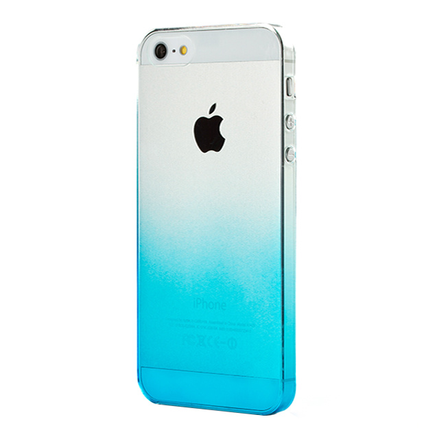 【iPhone5s/5 ケース】PC Case ブルー