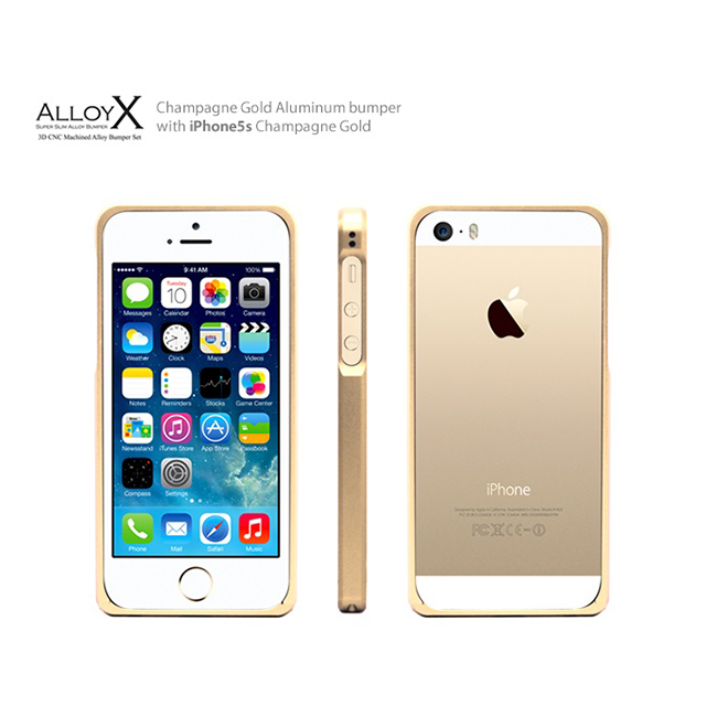 【iPhoneSE(第1世代)/5s/5 ケース】Alloy X (Champagne Gold)goods_nameサブ画像
