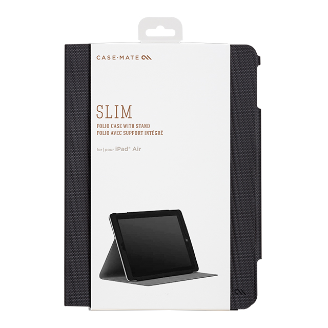 【iPad Air ケース】スリムタイプ スタンド機能付きケース「Slim」 エグゼクティブ ブラックgoods_nameサブ画像