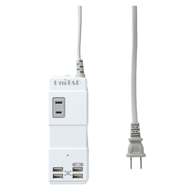 『UNITAP』 USB給電＋HUB機能付きOAタップサブ画像
