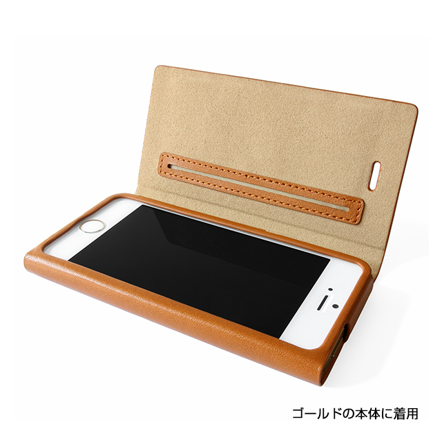 【iPhone5s/5 ケース】One-Sheet Leather Case タンサブ画像