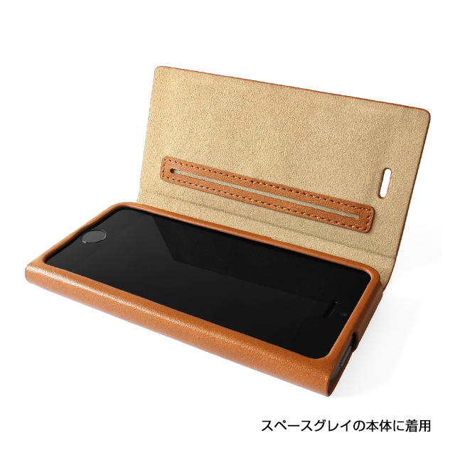 【iPhone5s/5 ケース】One-Sheet Leather Case タンサブ画像