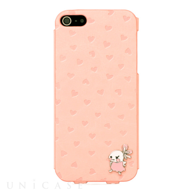 【iPhoneSE(第1世代)/5s/5 ケース】Little Pink ＆ Brokiga Case シングルタイプ (ピンク)