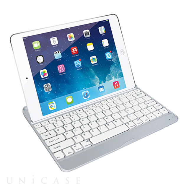 【iPad Air(第1世代) ケース】Bluetoothキーボード　ウルトラスリムケース ホワイト
