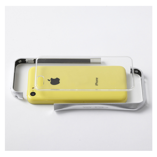 【iPhone5c ケース】Cleave Aluminum Bumper AERIAL Astro Silverサブ画像