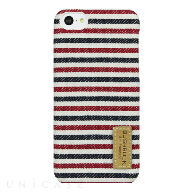 【iPhone5c ケース】ハードシェルデニム仕上げケース Tour Fabric Case ”Middle Red” IP5CTR01