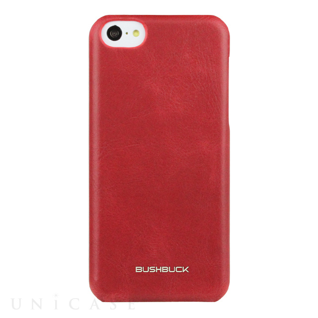 【iPhone5c ケース】ハードシェル高品質レザーケース Classicism Synthetic Leather case レッド IP5CCMRD
