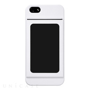 【iPhone5s/5 ケース】Bluevision OsaifuSlim for iPhone 5s/5 White