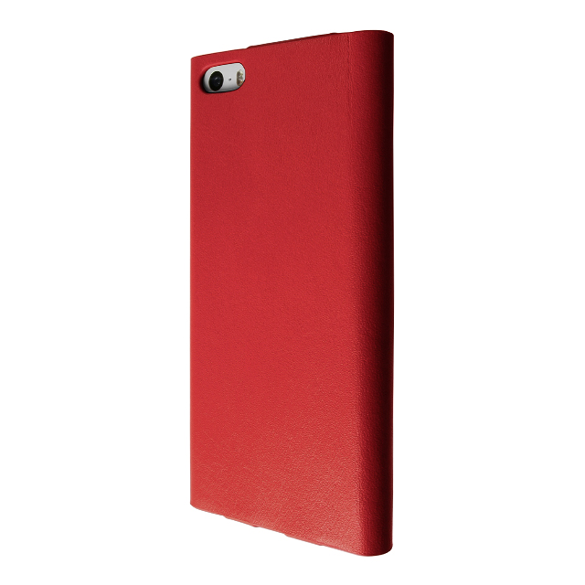 【iPhone5s/5 ケース】One-Sheet Leather Case レッドサブ画像