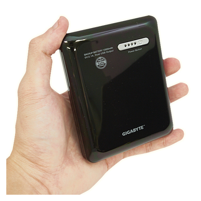 GIGABYTE モバイルバッテリー 12000mAh (ブラック)goods_nameサブ画像