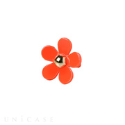 iCharm EarphoneJackAccessory ”Daisy”(Orange)