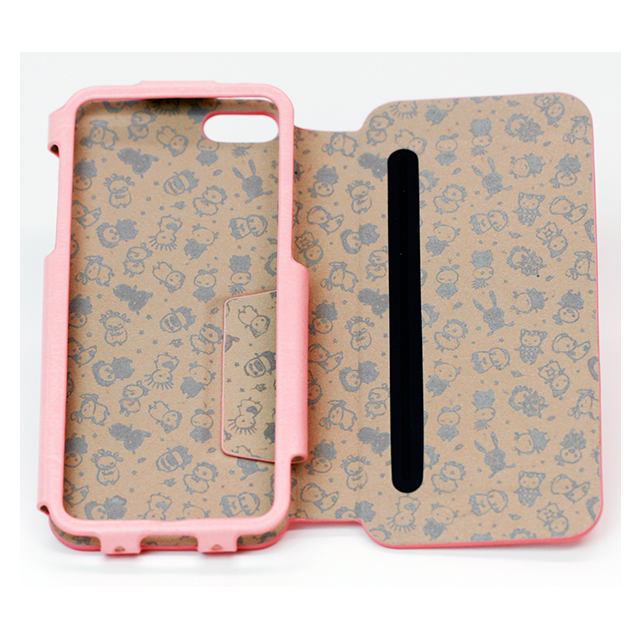 【iPhoneSE(第1世代)/5s/5c/5 ケース】Little Pink ＆ Brokiga Case (ブラウン)サブ画像