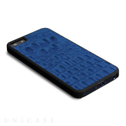 【iPhone5s/5 ケース】動物皮モンスターケース Monster-Crocodile ブルー