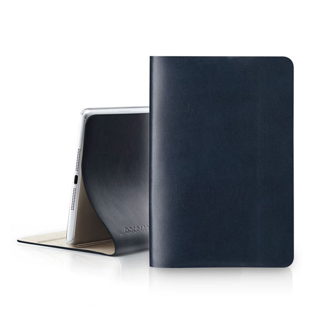 【iPad mini3/2 ケース】Leather Arc Cover Navyサブ画像
