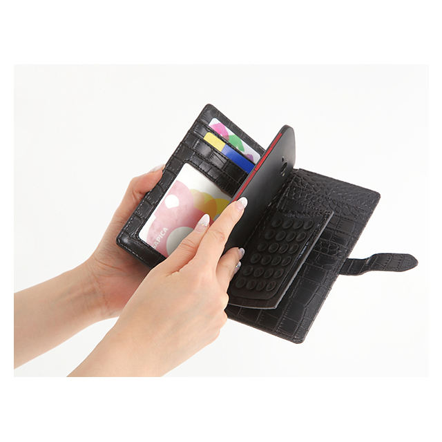 マルチ スマホケース 全機種対応ブック型スマホケース ブラック 東栄 Iphoneケースは Unicase