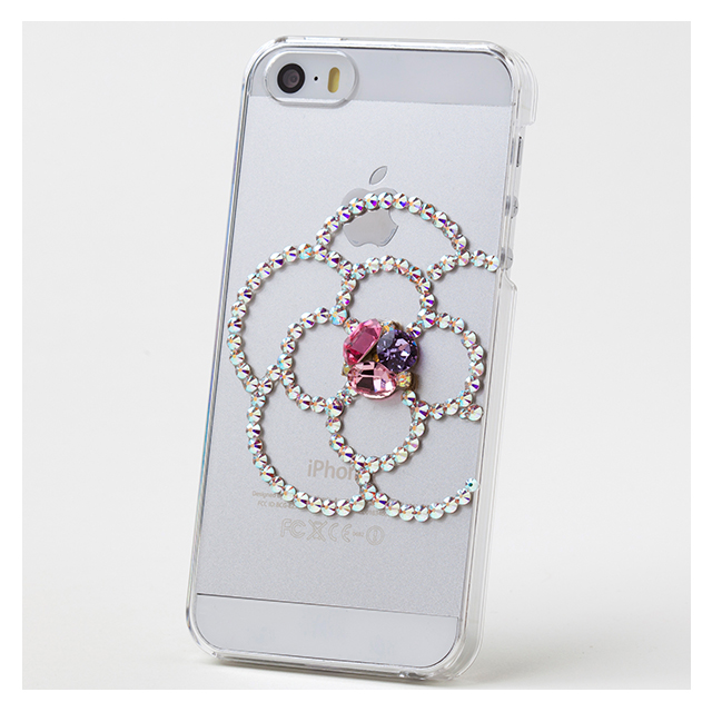 【iPhoneSE(第1世代)/5s/5 ケース】Bijou Camellia ～Point～ Pinkgoods_nameサブ画像