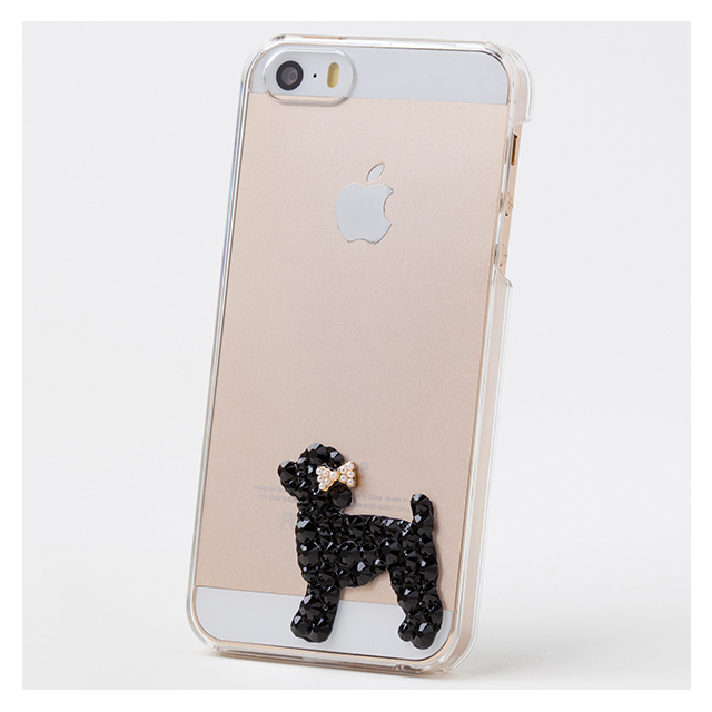 【iPhoneSE(第1世代)/5s/5 ケース】Bijou Teecup Poodle ～Point～サブ画像