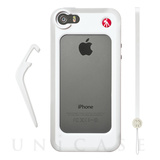 【iPhone5s/5 ケース】KLYP+ バンパー ホワイト