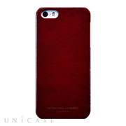 【iPhone5s/5 ケース】KATHARINE HAMNETT LONDON Leather Cover Set (Red)