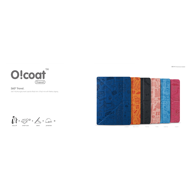 【iPad mini3/2/1 ケース】OZAKI O!coat Slim-Y Travel Londongoods_nameサブ画像