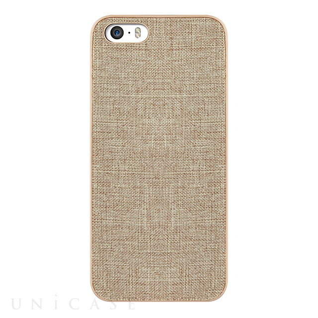 【iPhone5s/5 ケース】OZAKI O!coat Canvas Slim Light Khaki