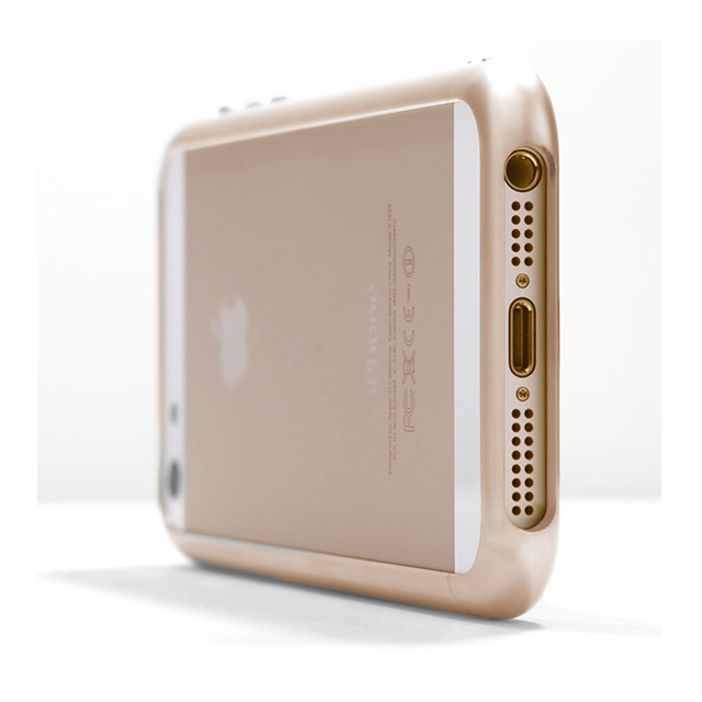 【iPhoneSE(第1世代)/5s/5 ケース】Duralumin Curvacious Bumper (Gold)サブ画像