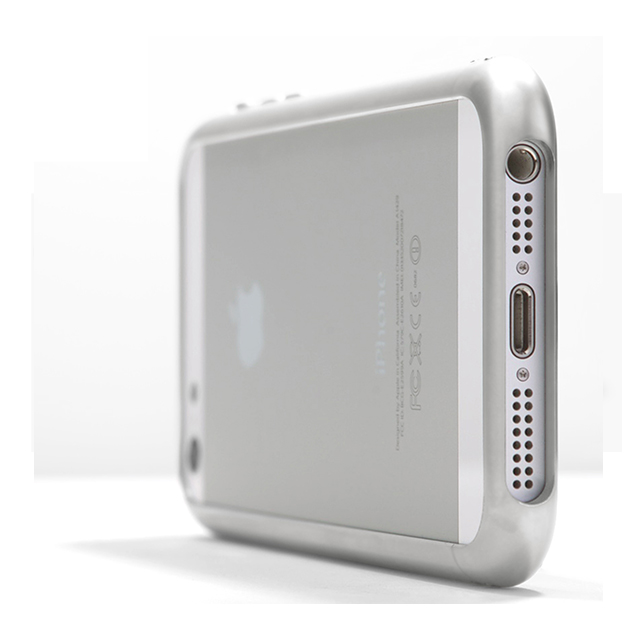 【iPhoneSE(第1世代)/5s/5 ケース】Duralumin Curvacious Bumper (White)goods_nameサブ画像