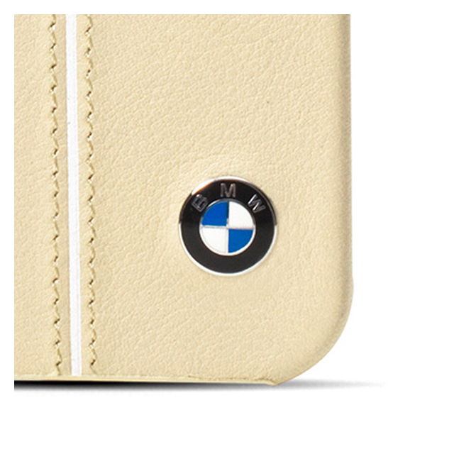 【iPhone5s/5 ケース】BMW Genuine Leather Hard Case (Cream Beige)サブ画像