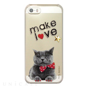 【限定】【iPhone5s/5 ケース】Animal pop case CAT スタッズ