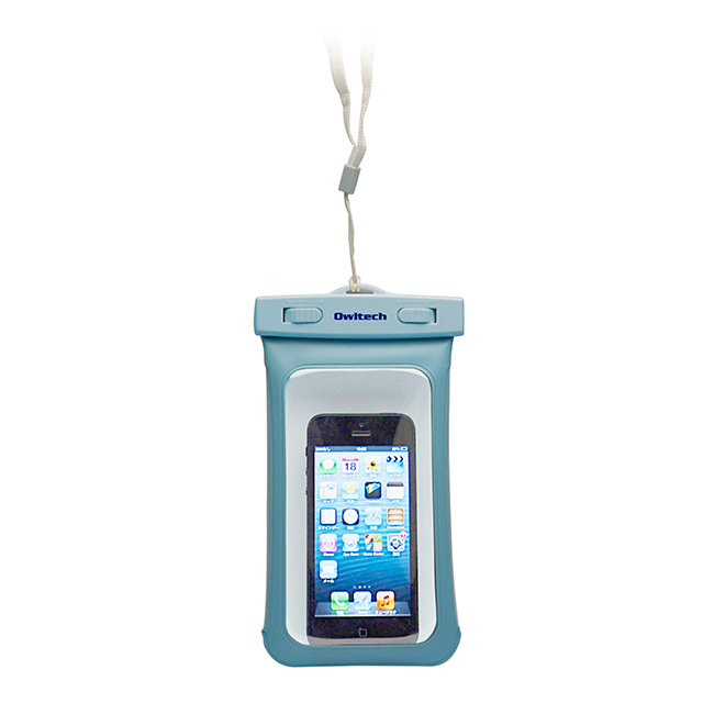 【スマホポーチ】Waterproof iPhone/SmartPhone Case (ブルー)サブ画像