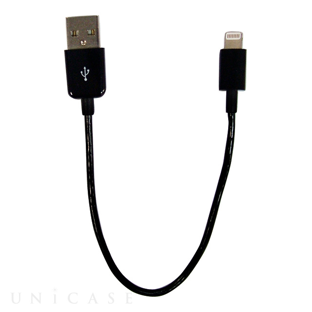 Lightning-USBケーブル 2.4A 20cm ブラック
