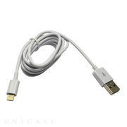 Lightning-USBケーブル 2.4A 1.5m ホワイト