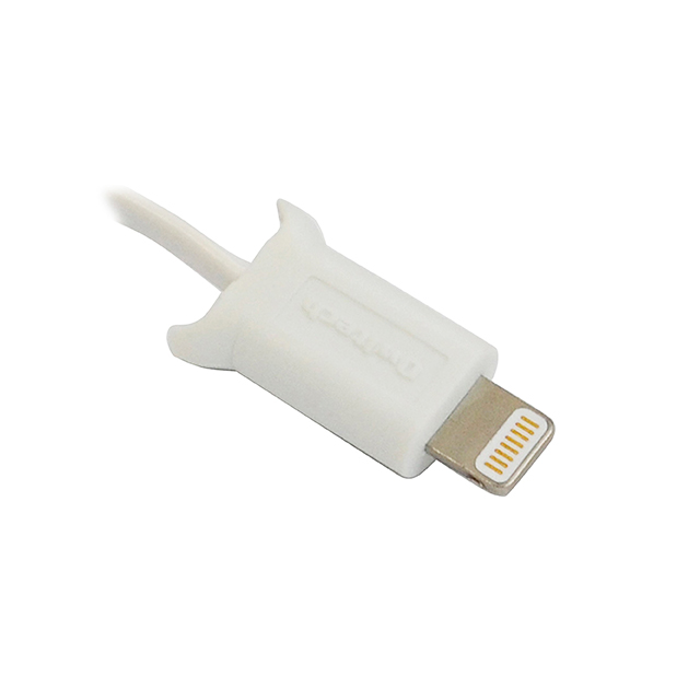 リール式Lightning-USBケーブル 2.4A 1m ホワイトサブ画像